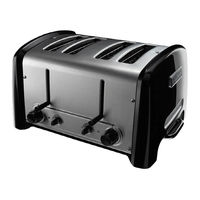 Kitchenaid KPTT890OB - Pro Line Toaster Instructions And Recipes Manual