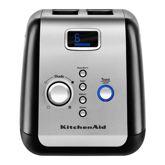 Kitchenaid Toaster Features; Models Kmt223 And Kmt423 - KitchenAid KMT223OB  Instructions Manual [Page 8] | ManualsLib