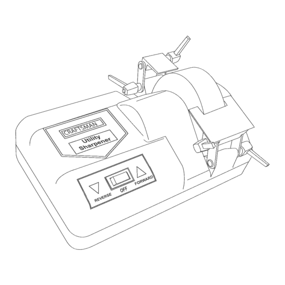 CRAFTSMAN 21174 UTILITY SHARPENER OWNER'S MANUAL Pdf Download