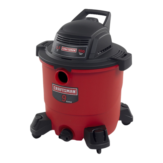 CRAFTSMAN 17965 6 GAL. WET/DRY VAC OWNER'S MANUAL Pdf Download ManuaLib