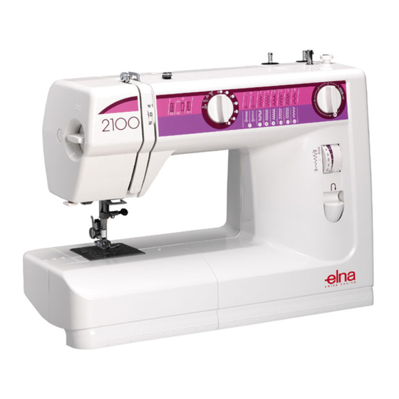 ELNA 2100 LEAFLET MANUAL Pdf Download ManualsLib