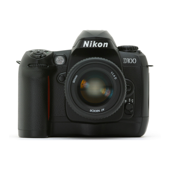 Nikon D100 Camera Instruction Manual More Original Books & User Guides Listed 