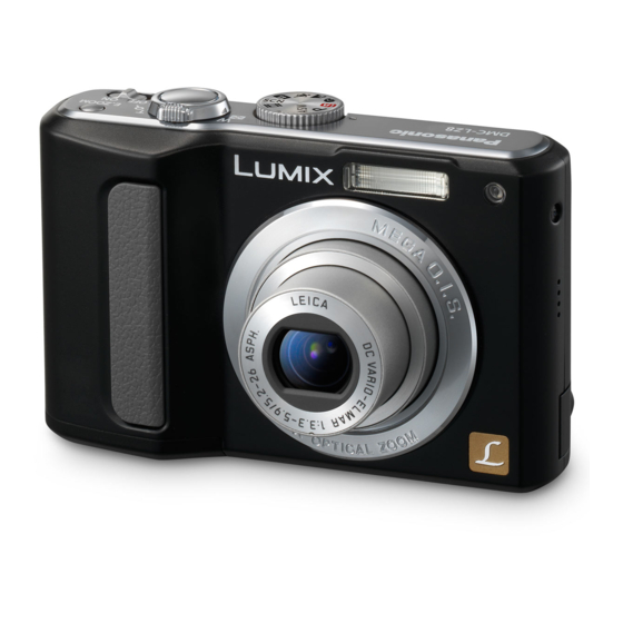 Panasonic Lumix Dmc-lz10 Operating Instructions Manual Pdf Download 