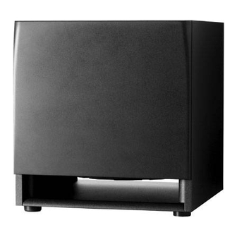 YORKVILLE YS1052 Owner's Manual