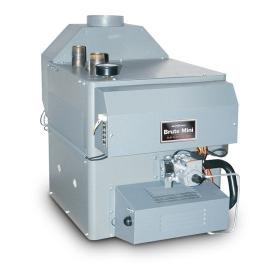 Bradford White Brute Mini BJVS User Information