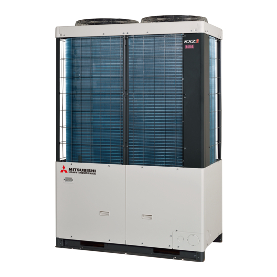 Mitsubishi Heavy Industries KXZ Series Manuals