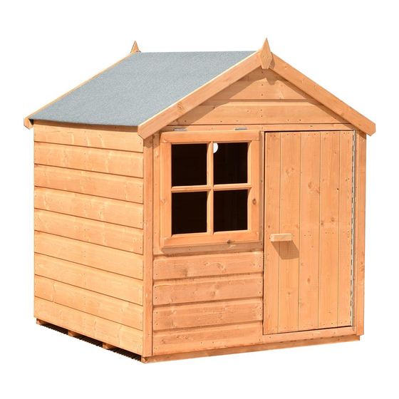 Shire Play Hut Instructions Manual