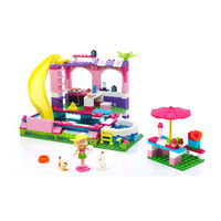 Mega Bloks Barbie Build'n Play Dreamhouse PARTY Chelsea Pool Party Manual