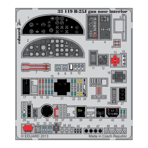 Eduard 33 119 Manual