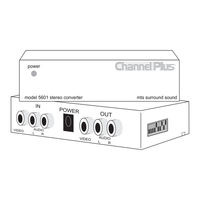 Linear ChannelPlus 5601 Supplementary Manual