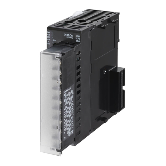 Omron EJ1N-TC2 Series User Manual