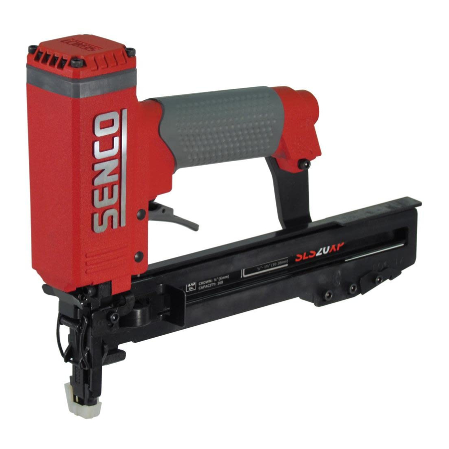 Senco SLS20XP / SLS25XP - Medium Wire Staplers Manual