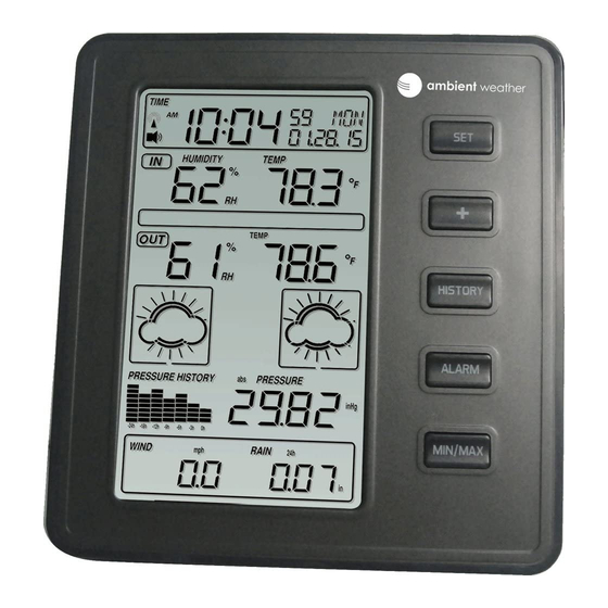 Ambient Weather WS-1075 User Manual