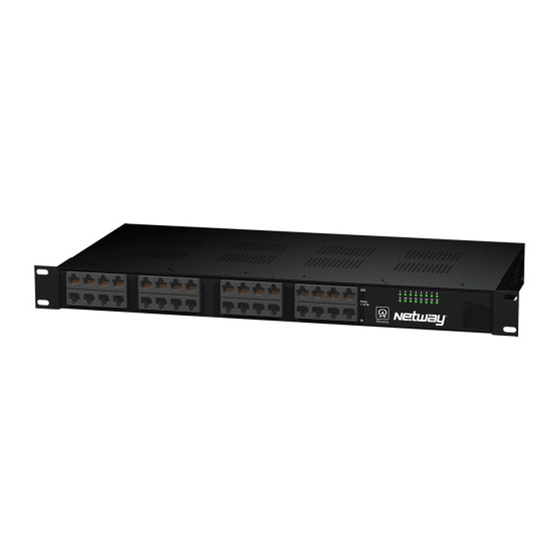 Altronix NetWay8 Installation Manual