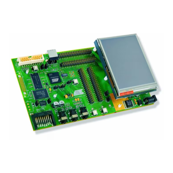 Atmel AT91SAM9RL-EK User Manual