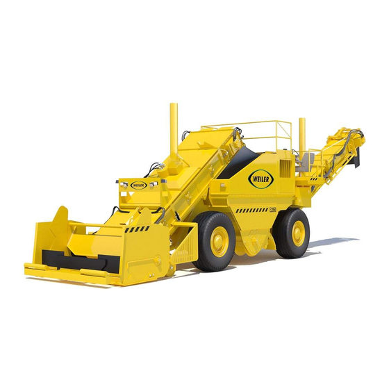 Weiler E2850 Operator And  Maintenance Manual
