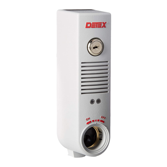 Detex EAX-300 Instalating Instructions