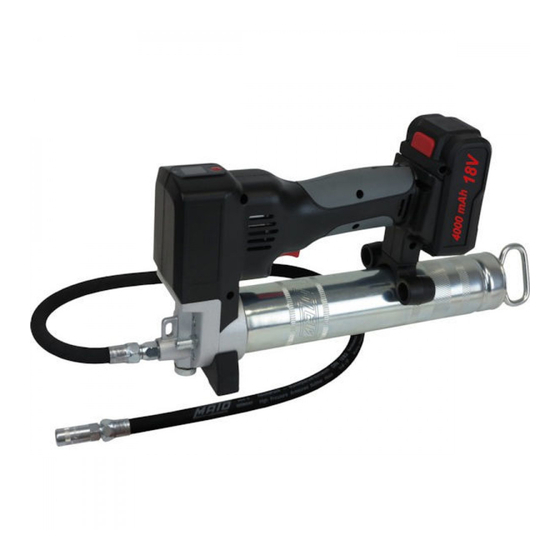 MATO Accu-Greaser 18V - S Operating Instructions Manual