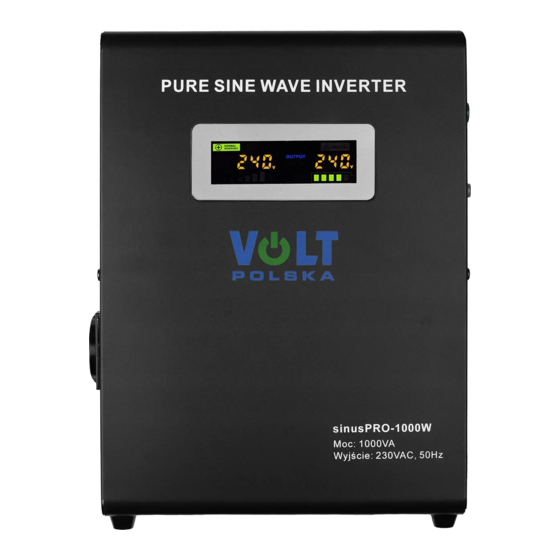 Volt Polska AVR PRO 1000 Product Manual