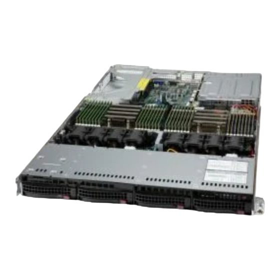 Supermicro AS -1024US-TNR Quick Reference Manual