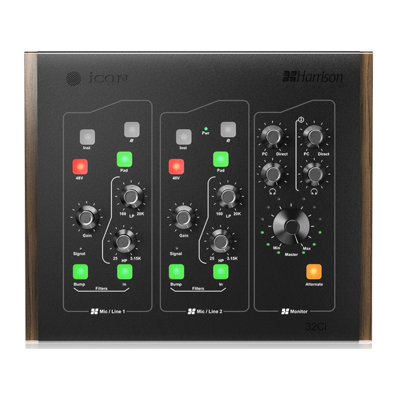 ICON 32Ci Quick Start Manual