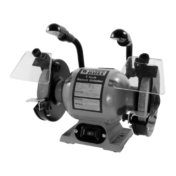Buffalo Tools BG8DL Assembly & Operating Instructions