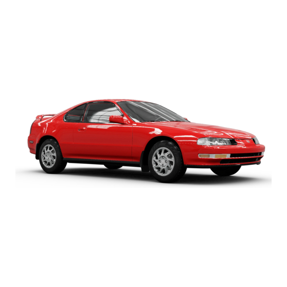 Honda 1994 Prelude Online Reference Owner's Manual