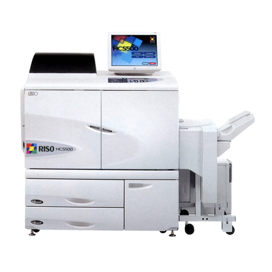 Riso HC5500 Series User Manual