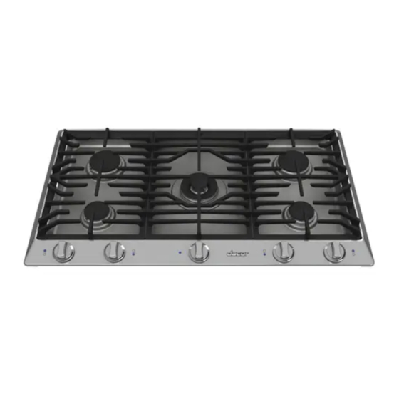 Dacor DCT365/NG Installation Instructions Manual