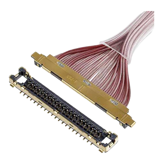 I-PEX CABLINE-UX II PLUG Assembly Manual