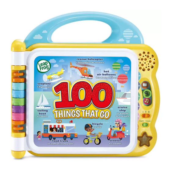LeapFrog 100 Things That Go Instruction Manual