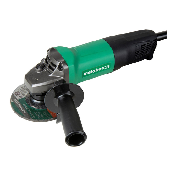Metabo HPT G 12SQ2 Safety Instructions And Instruction Manual