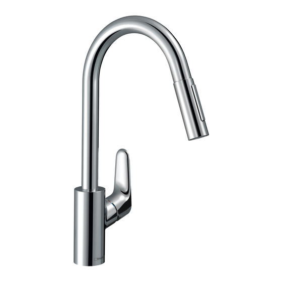 Hans Grohe Focus M41 240 2jet 31815 Series Instructions For Use/Assembly Instructions