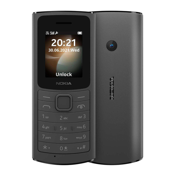 Nokia 110 4G 2021 Manuals