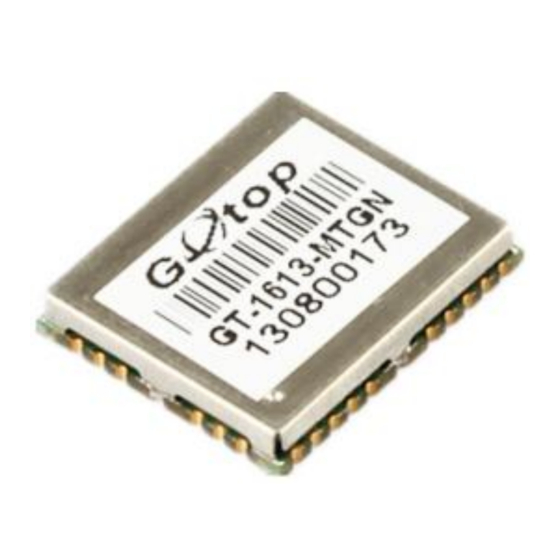 Gotop GT-1613-MTGN GPS Receiver Module Manuals