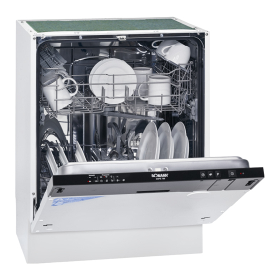 User Manuals: BOMANN GSPE 786 Built-in Dishwasher