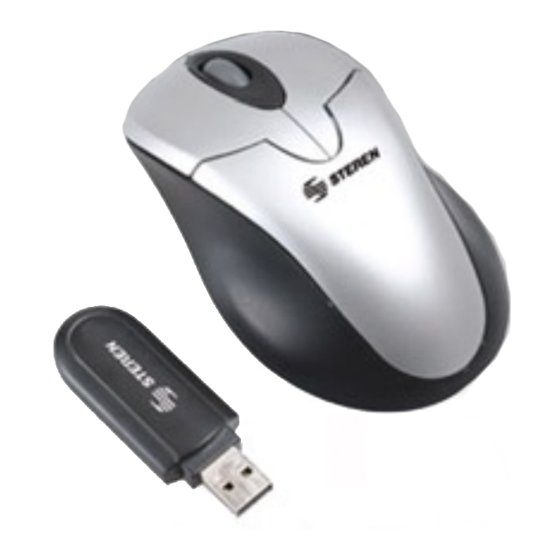 Steren COM-555 - Wireless Optical Travel Mouse Manual