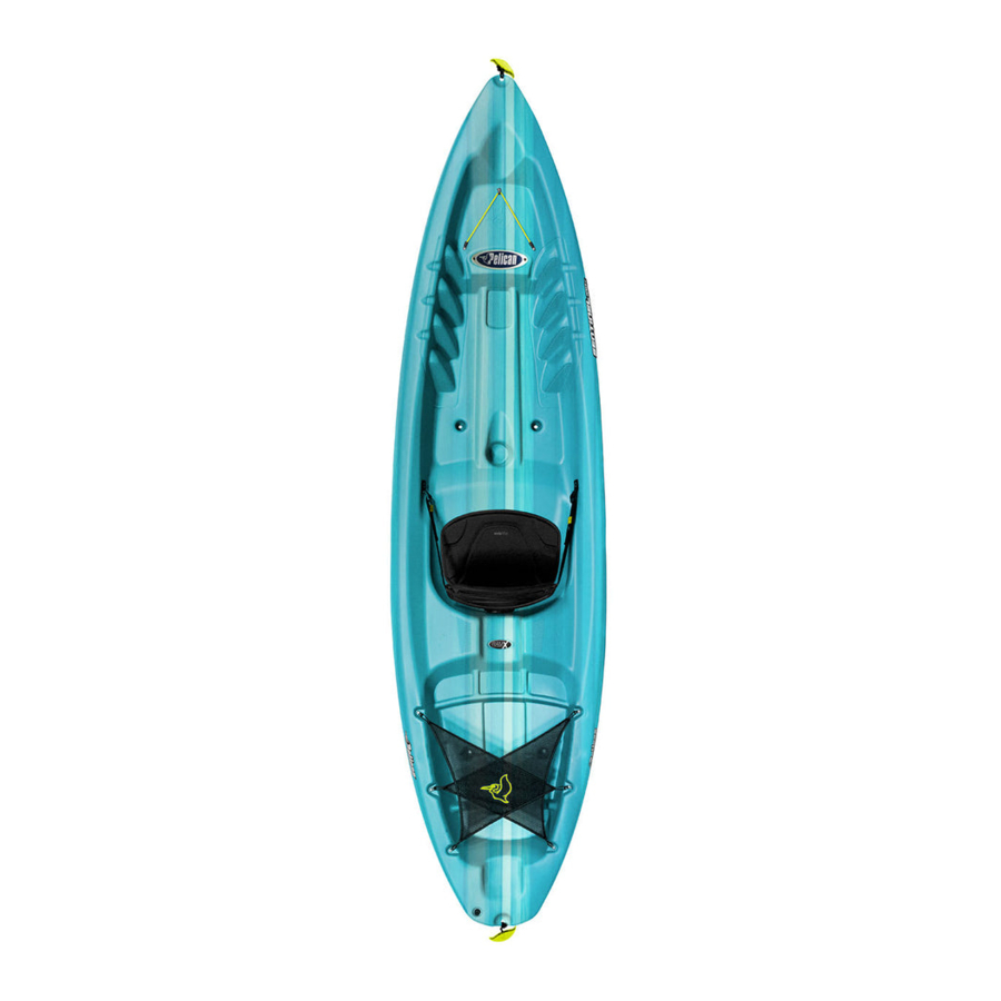 Pelican BLOW-MOLDED KAYAK Manuals