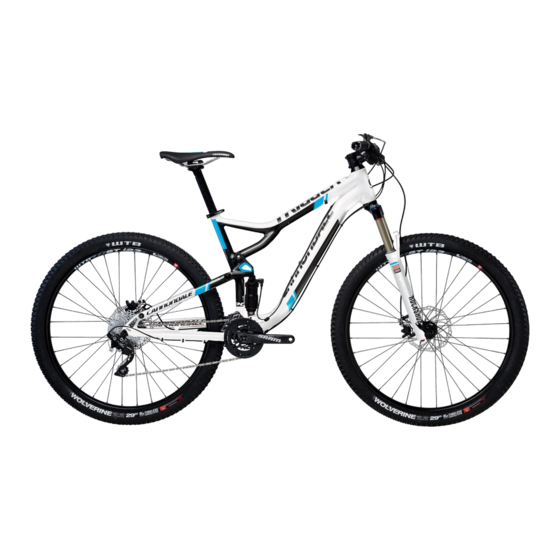 Cannondale Trigger 29ER Owner's Manual