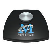 Metric Halo MIO Console User Manual