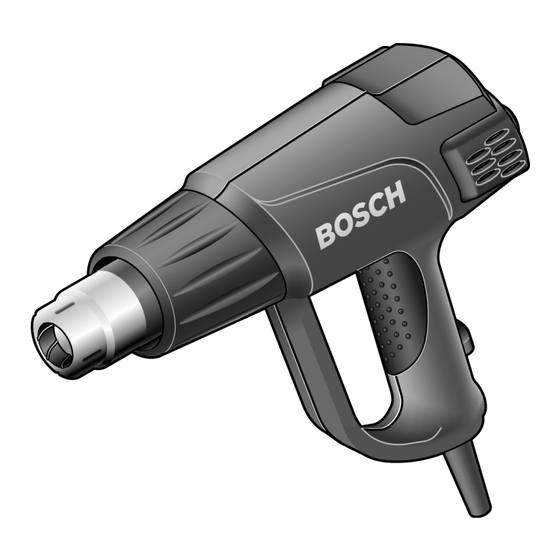 Bosch GHG 500-2 Operating Instructions Manual