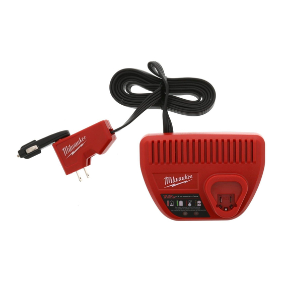 Milwaukee M12 Operator's Manual
