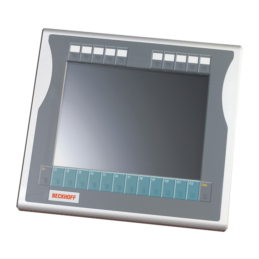Beckhoff CP7709 Installation And Operating Instructions Manual