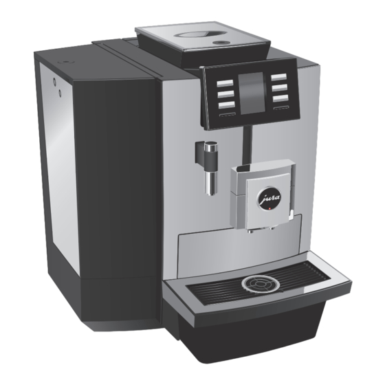 Jura X8 Quick Start Manual
