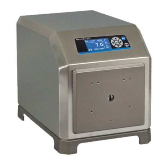 Masterflex I/P Series Quick Start Manual