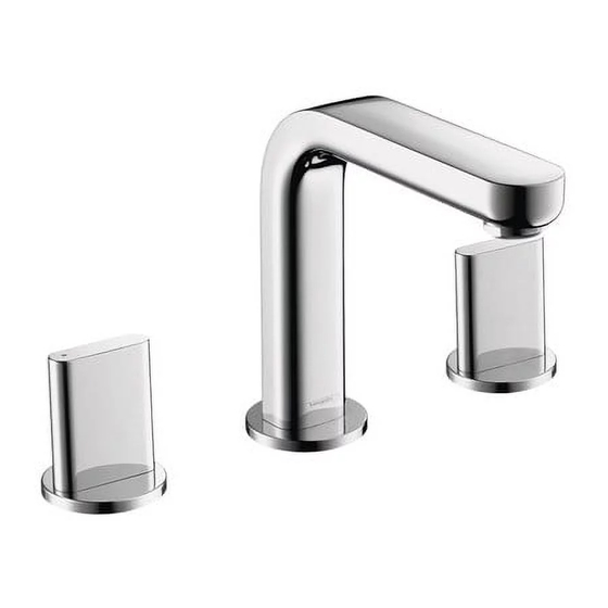 Hans Grohe Metris S 31063 1 Series Installation Instructions And Warranty