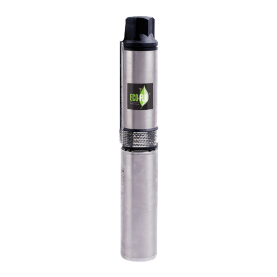 Eco-Flo EFSUB5-102-1 Owner's Manual