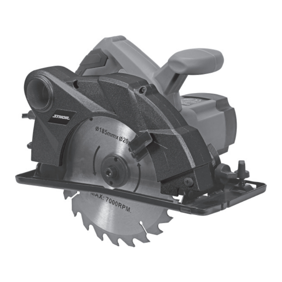 User Manuals: Sthor 79257 Circular Saw