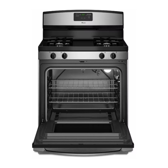 Amana AGR5630BDS1 User Instructions