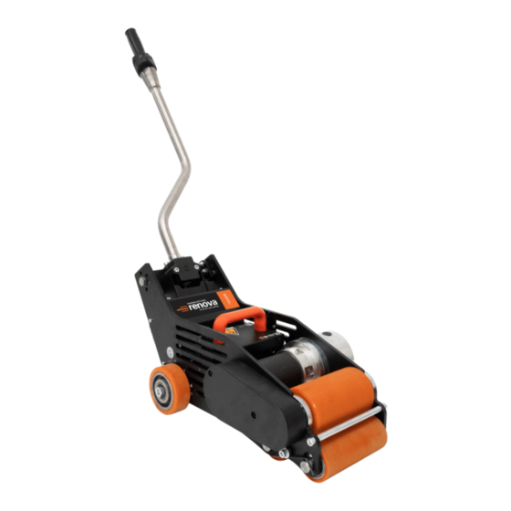 Renova moviroll MRE 100 L Operating Instructions Manual